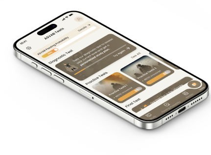 ASVAB app preview on device