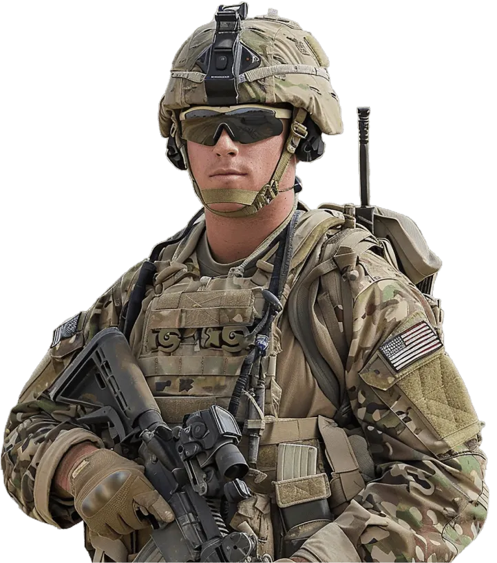 ASVAB soldier illustration