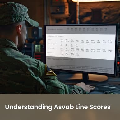Cover image for Understanding ASVAB line scores: The easiest explanation Cover image for blog post: Understanding ASVAB line scores: The easiest explanation - Cloudy Nguyen
