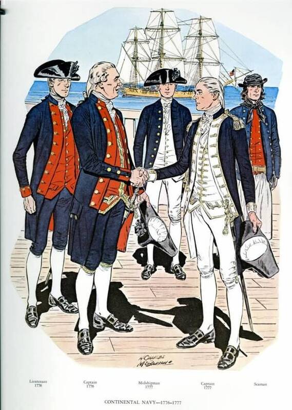 Uniforms of the U.S. Navy 1776-1783